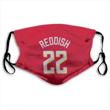 Red Atlanta Hawks Cam Reddish    Face Mask